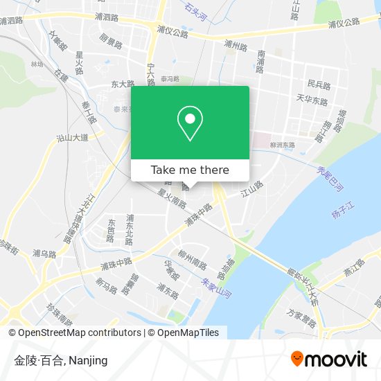 金陵·百合 map