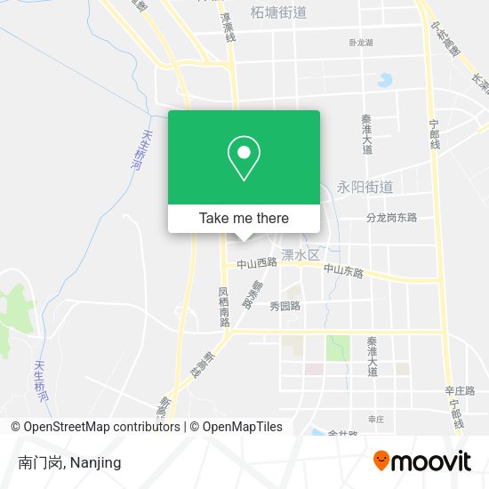南门岗 map