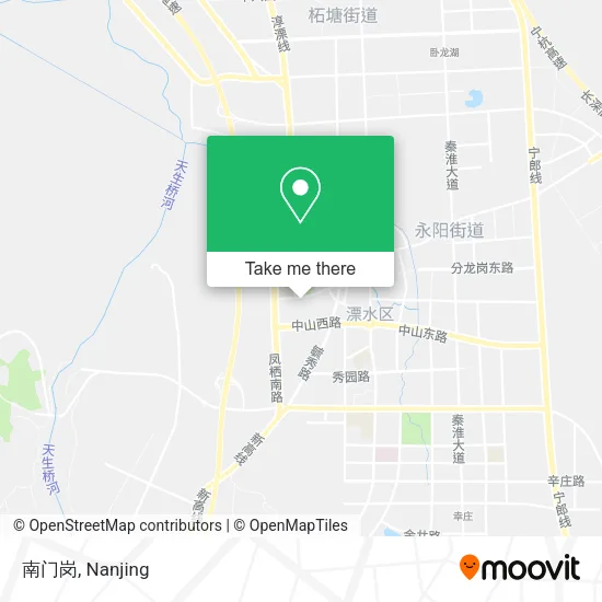 南门岗 map
