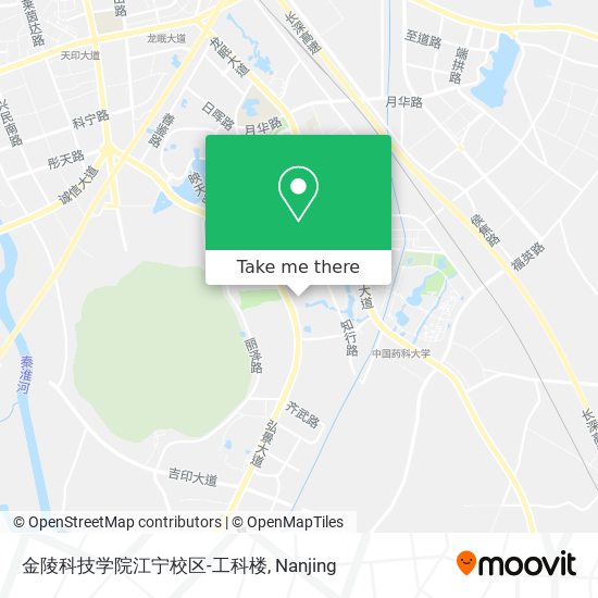 金陵科技学院江宁校区-工科楼 map