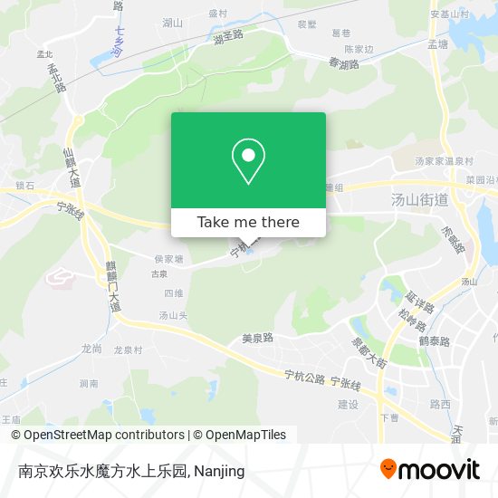 南京欢乐水魔方水上乐园 map
