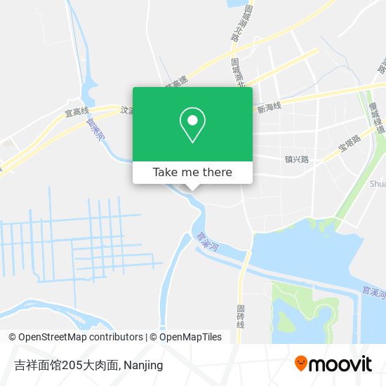 吉祥面馆205大肉面 map
