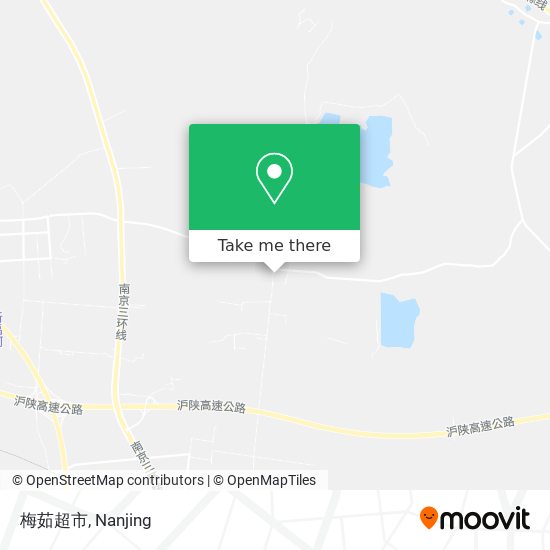 梅茹超市 map
