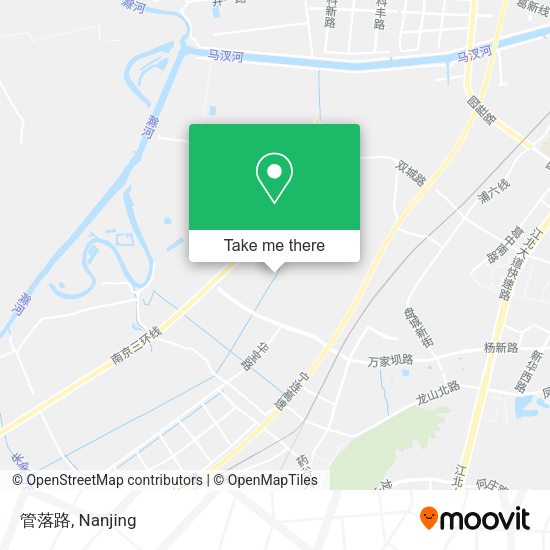 管落路 map