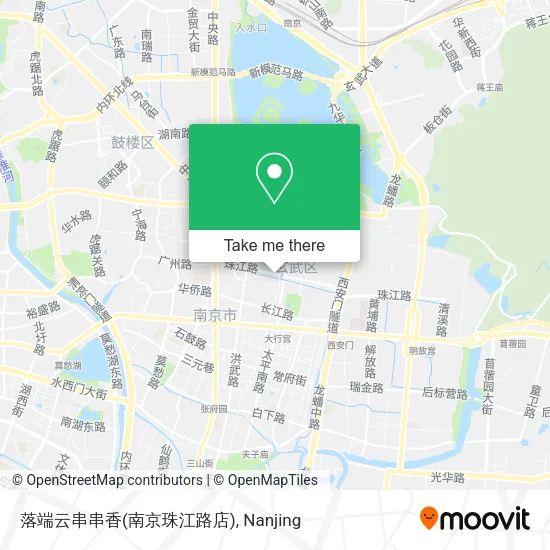 落端云串串香(南京珠江路店) map