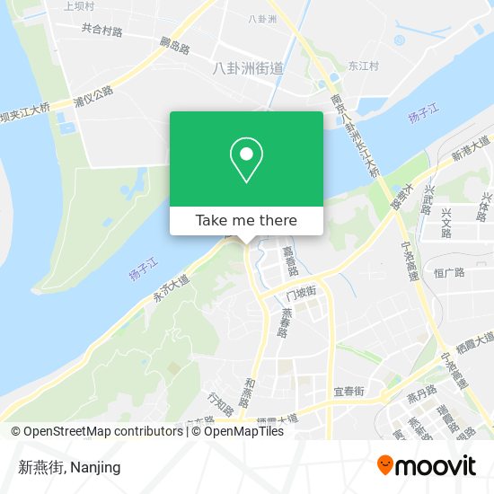 新燕街 map