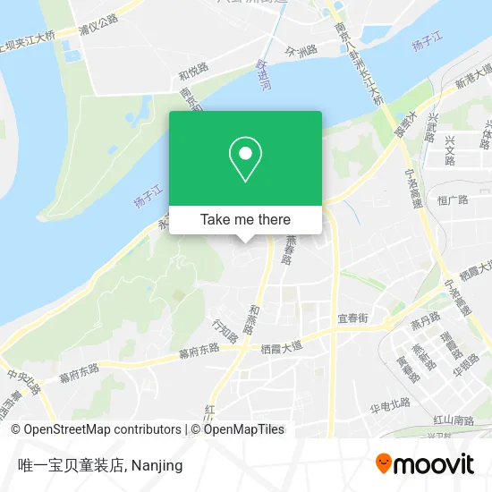 唯一宝贝童装店 map