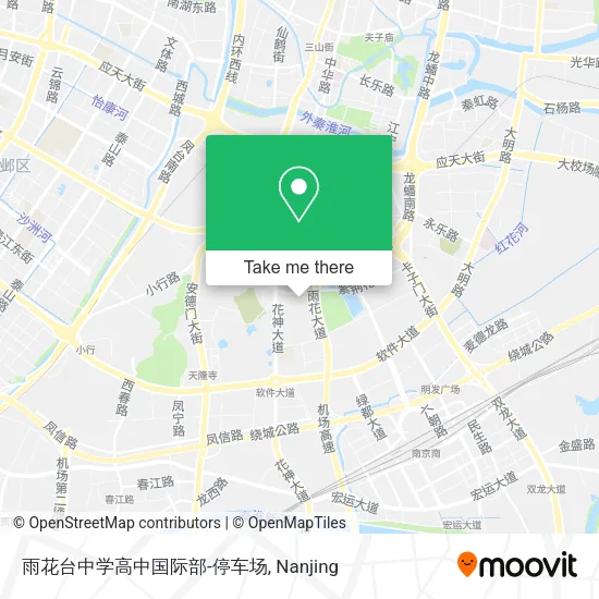 雨花台中学高中国际部-停车场 map