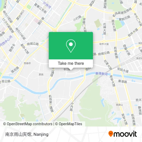 南京雨山宾馆 map