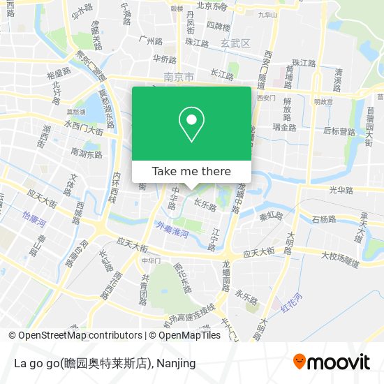 La go go(瞻园奥特莱斯店) map