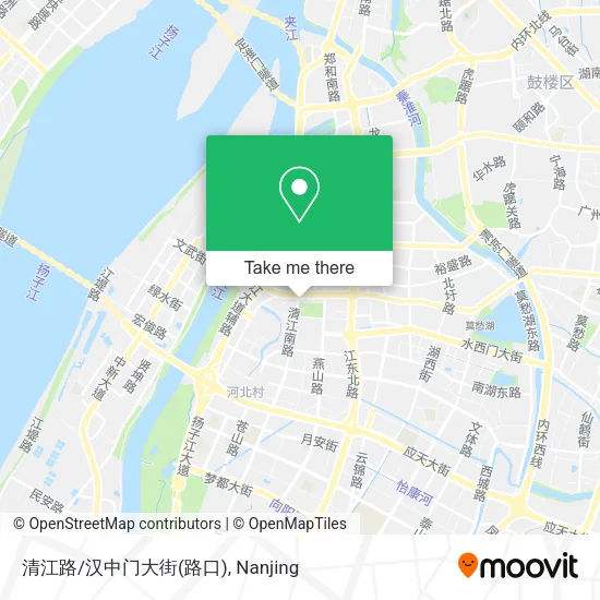 清江路/汉中门大街(路口) map