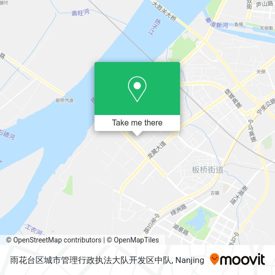 雨花台区城市管理行政执法大队开发区中队 map