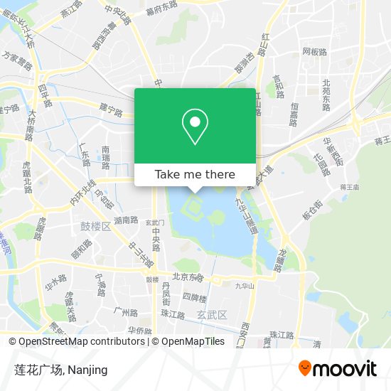莲花广场 map
