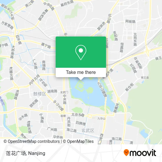 莲花广场 map