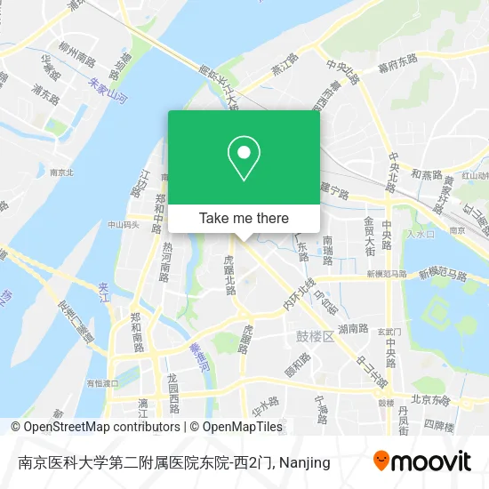 南京医科大学第二附属医院东院-西2门 map