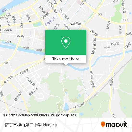 南京市梅山第二中学 map