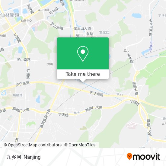 九乡河 map