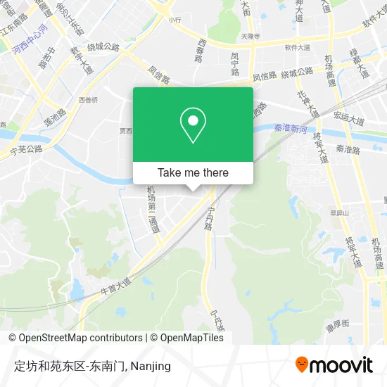 定坊和苑东区-东南门 map