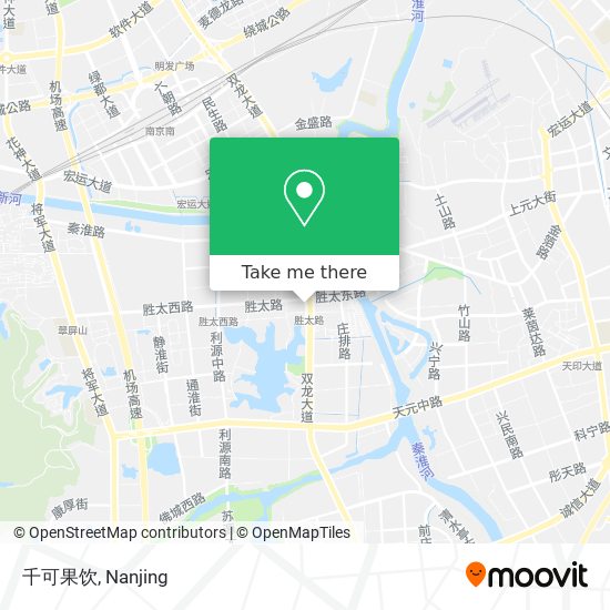 千可果饮 map