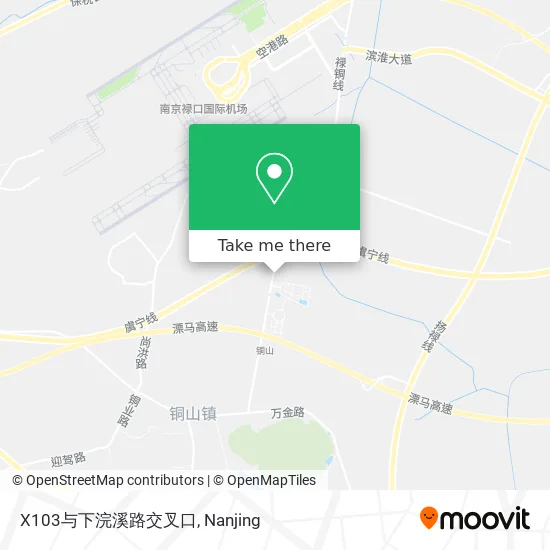 X103与下浣溪路交叉口 map
