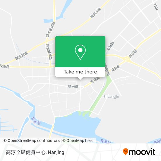 高淳全民健身中心 map