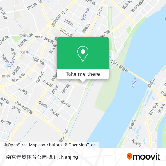 南京青奥体育公园-西门 map