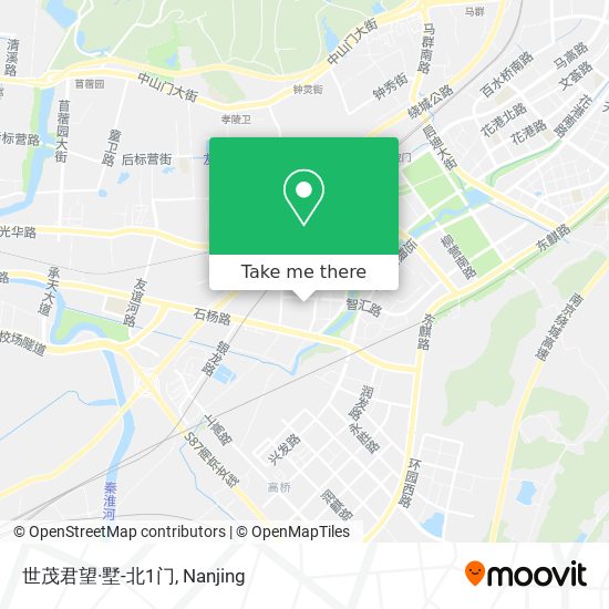 世茂君望·墅-北1门 map