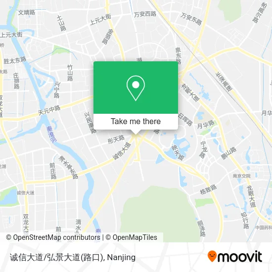 诚信大道/弘景大道(路口) map