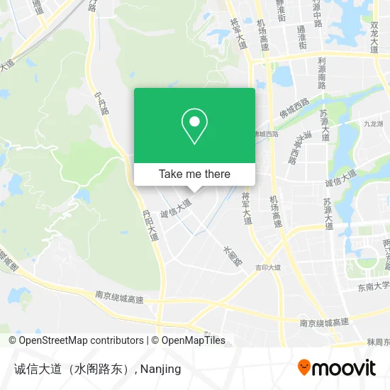 诚信大道（水阁路东） map
