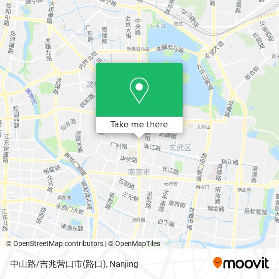 中山路/吉兆营口市(路口) map