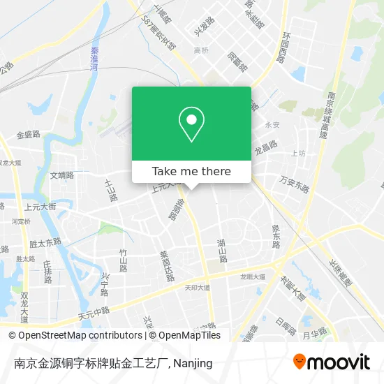 南京金源铜字标牌贴金工艺厂 map