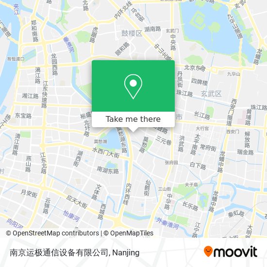 南京运极通信设备有限公司 map