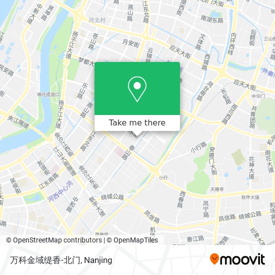 万科金域缇香-北门 map