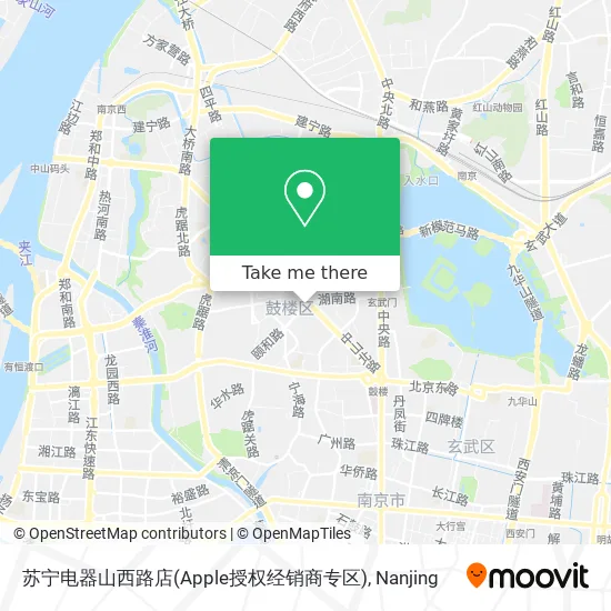 苏宁电器山西路店(Apple授权经销商专区) map