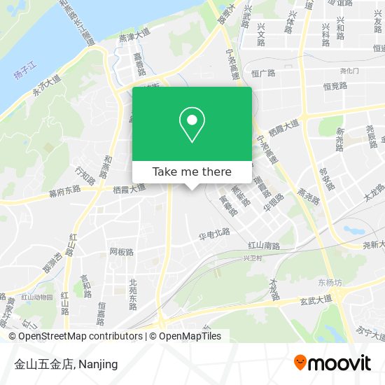 金山五金店 map