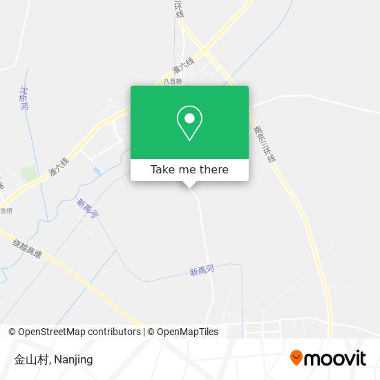 金山村 map