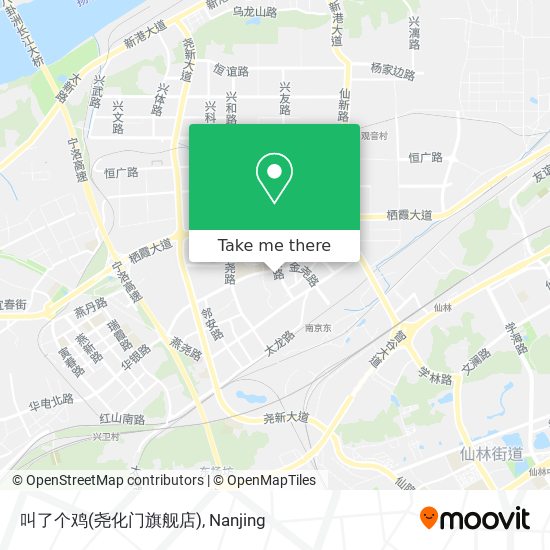 叫了个鸡(尧化门旗舰店) map