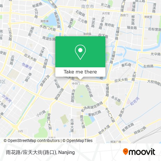 雨花路/应天大街(路口) map