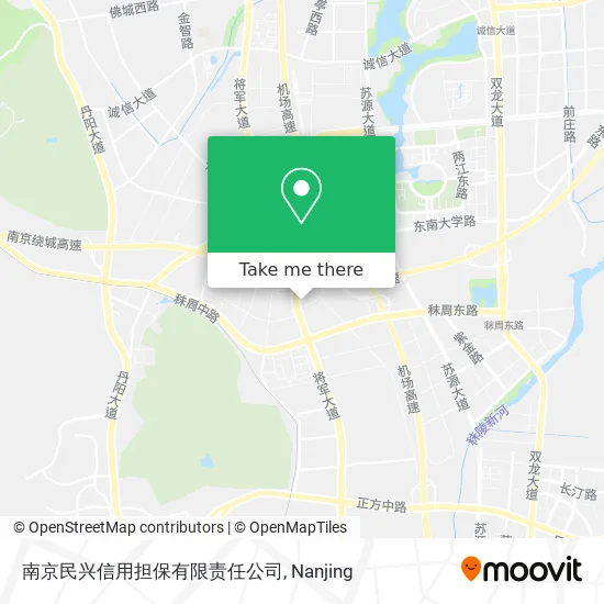 南京民兴信用担保有限责任公司 map