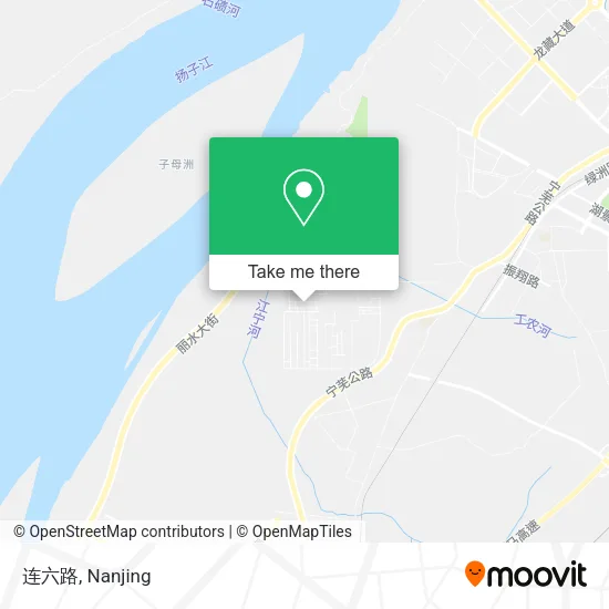 连六路 map