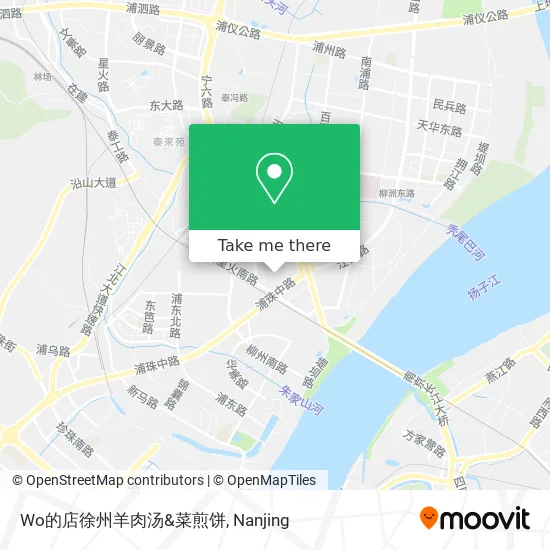 Wo的店徐州羊肉汤&菜煎饼 map