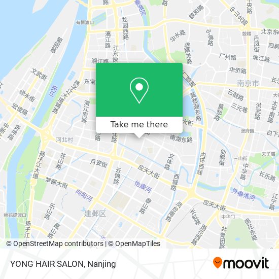 YONG HAIR SALON map