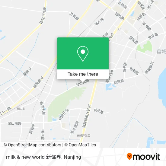 milk & new world 新饰界 map