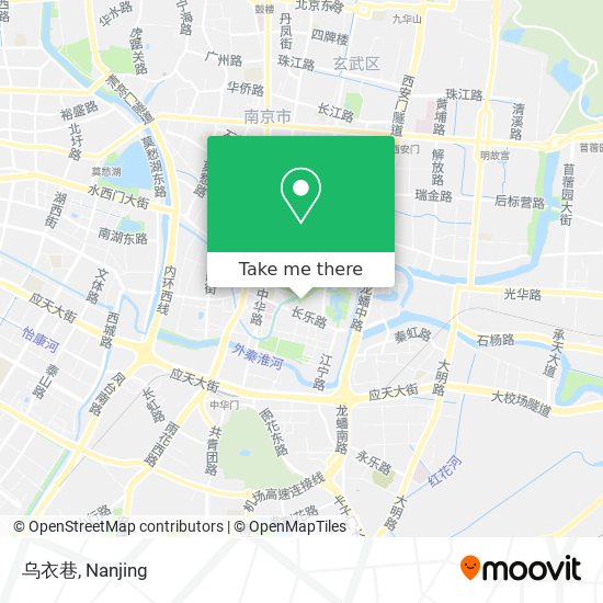 乌衣巷 map