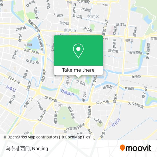 乌衣巷西门 map