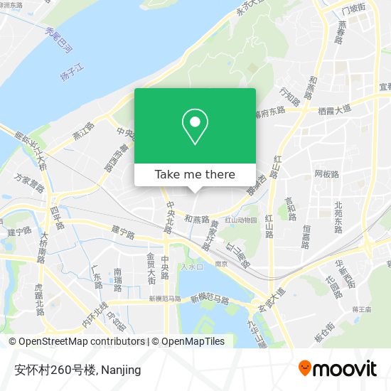 安怀村260号楼 map
