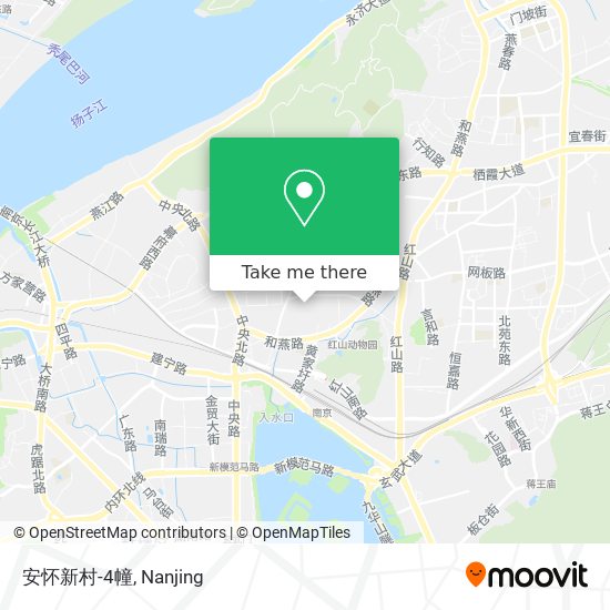 安怀新村-4幢 map