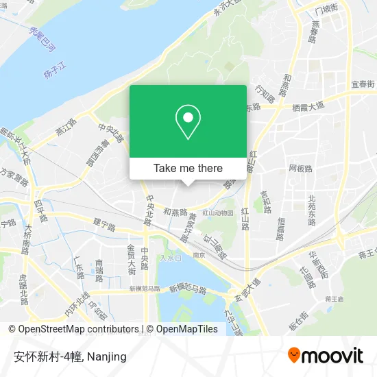 安怀新村-4幢 map
