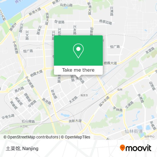 土菜馆 map