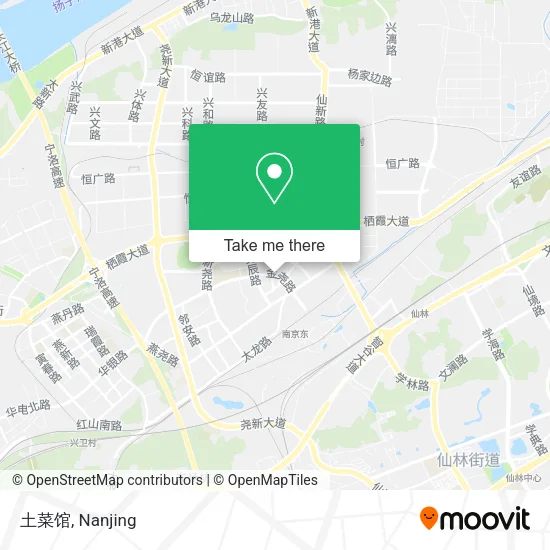土菜馆 map